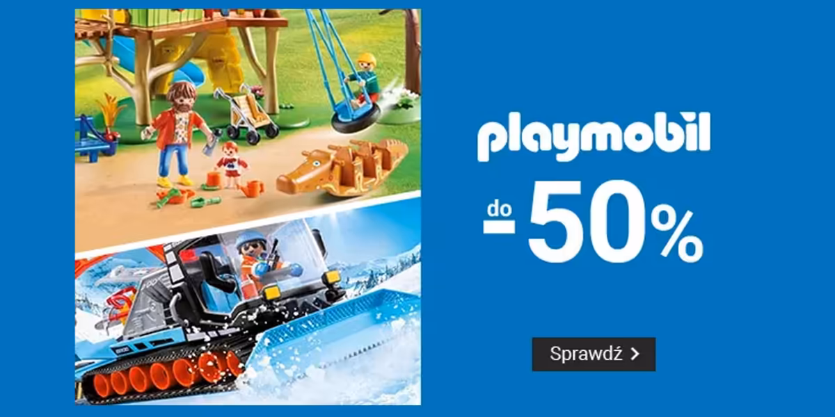 Smyk: Do -50% na zabawki Playmobile