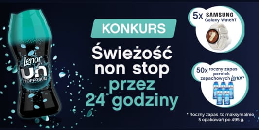 Loterie i Konkursy:  Konkurs perełki zapachowe Lenor 06.10.2025