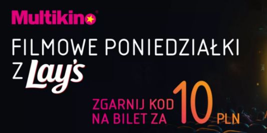 Multikino: 10 zł za bilet na poniedziałkowy seans 09.09.2024