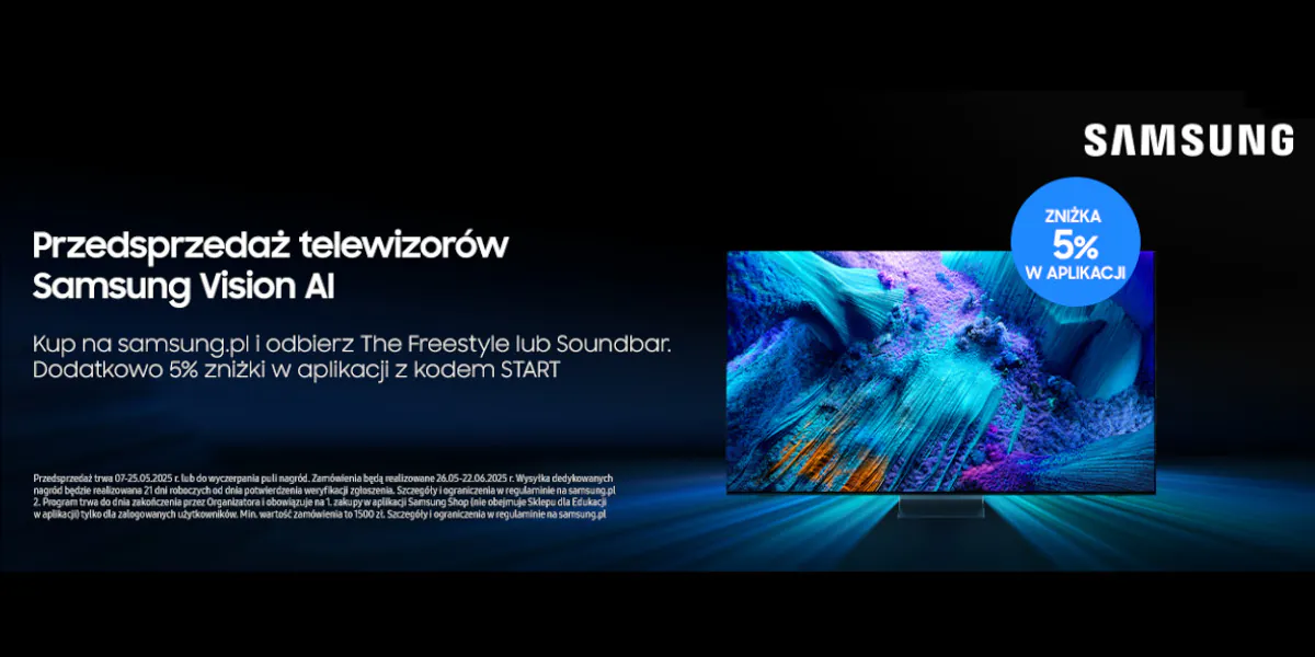 Samsung: Przedsprzedaż telewizorów Samsung Vision AI