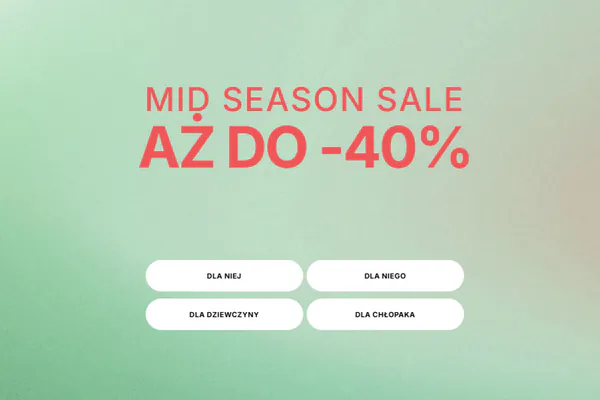 : Do -40% na Mid Season Sale