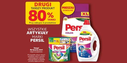 Kaufland: -80% na wszystkie artykuły marki Persil 09.07.2026