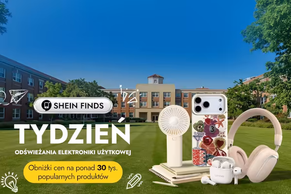 SHEIN:  Elektronika w super cenach