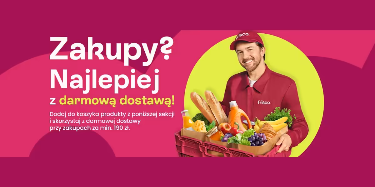 Frisco: Darmowa Dostawa na Frisco