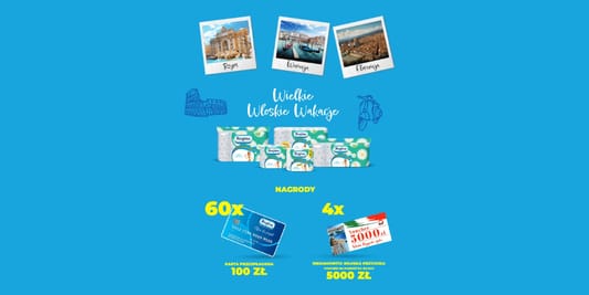 Loterie i Konkursy: Konkurs Wielkie włoskie wakacje 24.03.2025