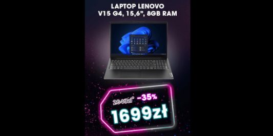 Biedronka Home: -35% na laptopa Lenovo  V15 G4 13.11.2024