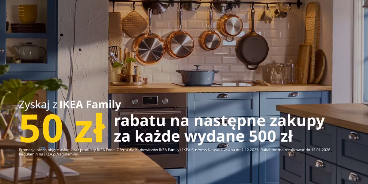 IKEA: Zyskaj nawet 5000 zł na kolejne zakupy