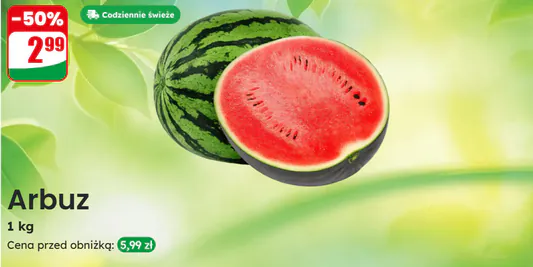 Dino: -50% na arbuza 03.06.2025