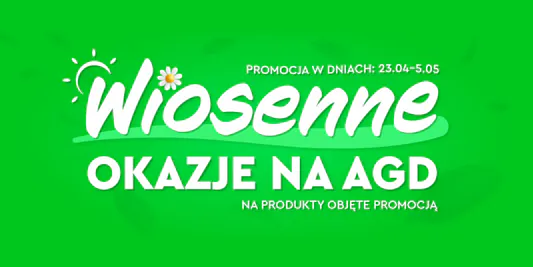 OleOle!:  Wiosenne okazje na AGD 23.04.2025