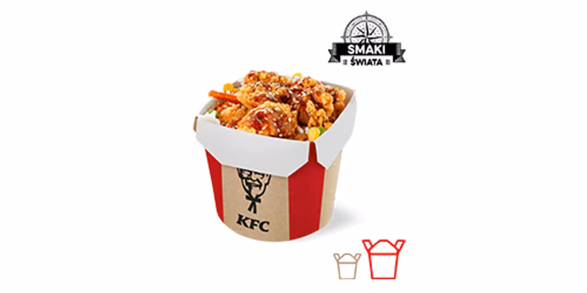 KFC: 24,99 zł za Ryż i Bites Sweet Chilli Grande
