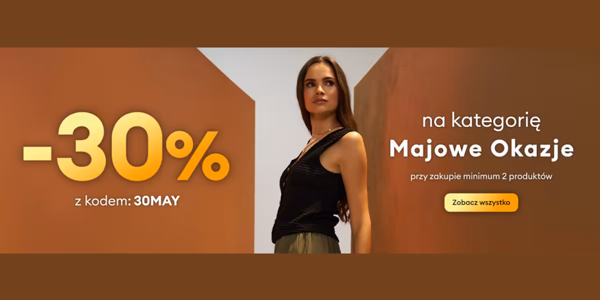 Sinsay: KOD rabatowy -30% na wybrane produkty