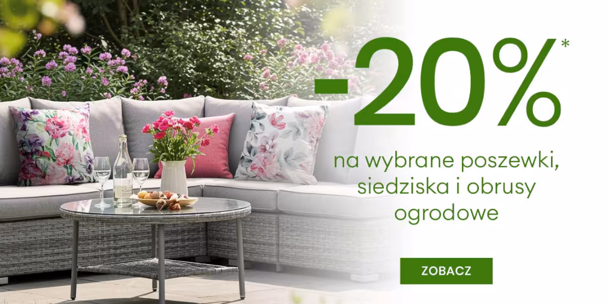Eurofirany: -20% na wybrane tekstylia ogrodowe