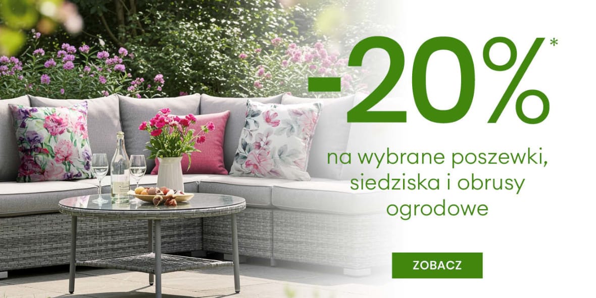 Eurofirany: -20% na wybrane tekstylia ogrodowe 20.05.2025