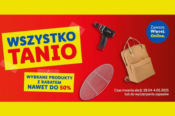 : ONLINE Do -50% na wybrane produkty