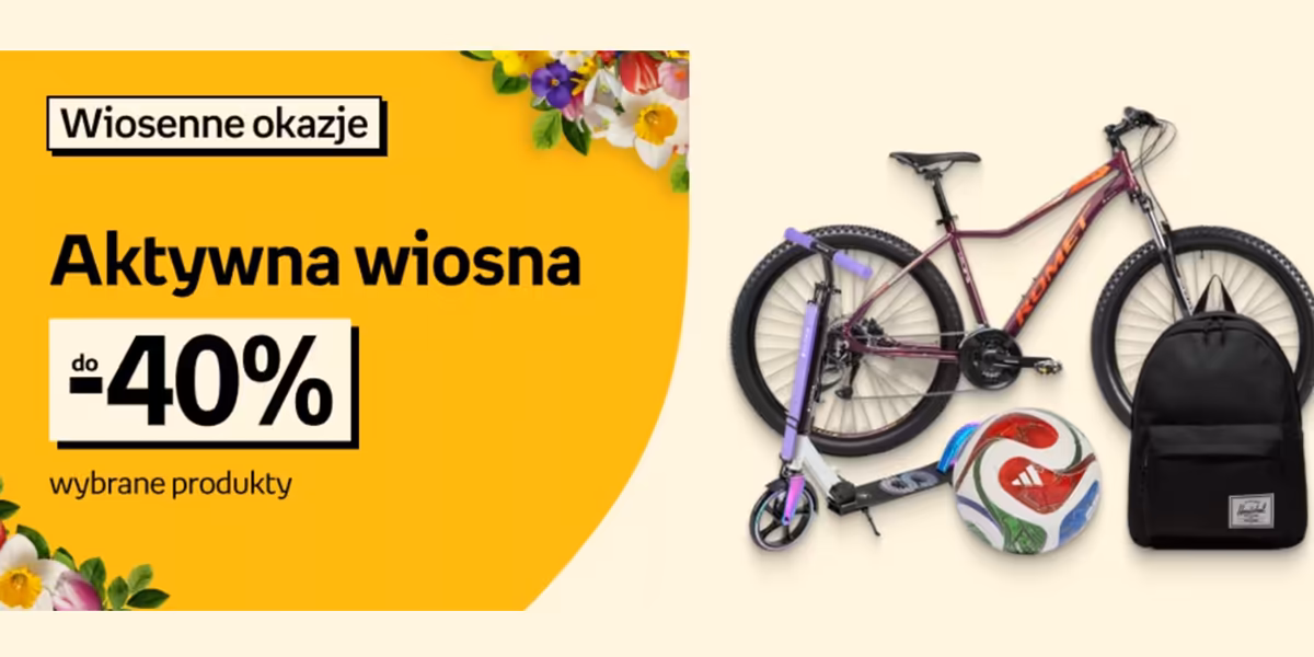 Empik: Do -40% na wiosenne aktywności