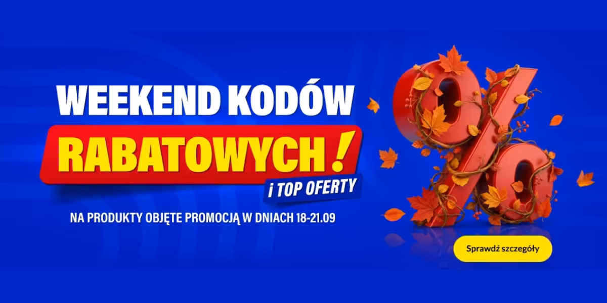 RTV EURO AGD: Weekend kodów rabatowych