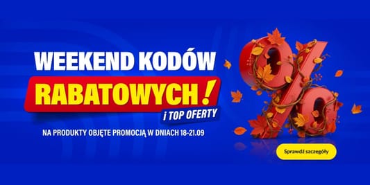 RTV EURO AGD:  Weekend kodów rabatowych 20.09.2026