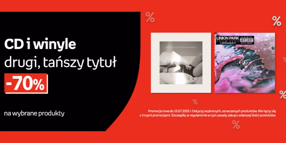 Empik: -70% na CD i winyle