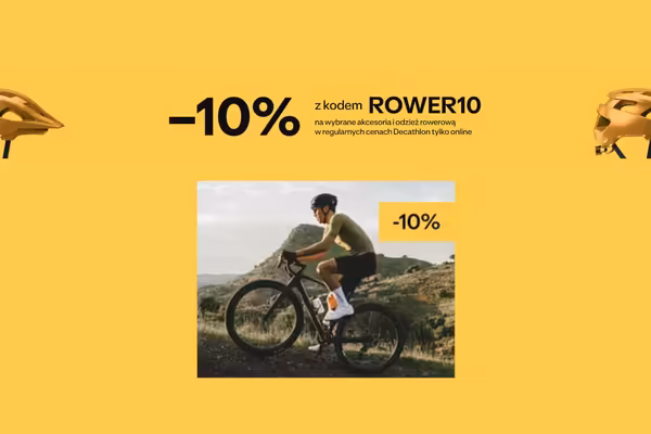 : KOD rabatowy -10% na akcesoria rowerowe