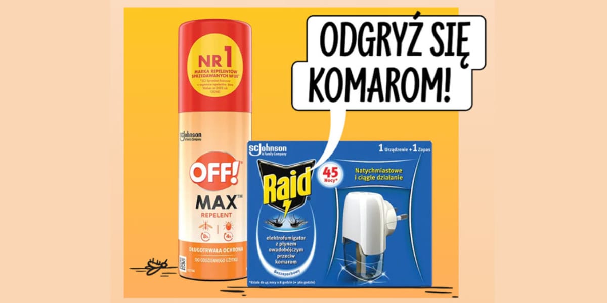 Loterie i Konkursy: Konkurs OFF! i Raid – Odgryź się komarom