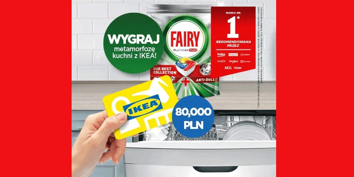 Loterie i Konkursy: Konkurs Wygraj metamorfozę kuchni z Fairy