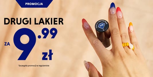 Semilac: 9,99 zł za drugi lakier 11.06.2025