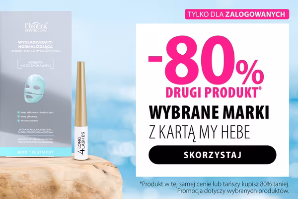 : -80% na drugi produkt