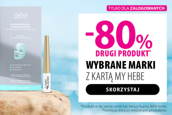 : -80% na drugi produkt