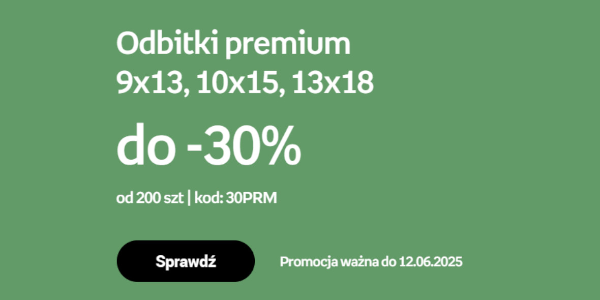 Empik Foto: KOD rabatowy do -30% na odbitki premium 09.06.2025