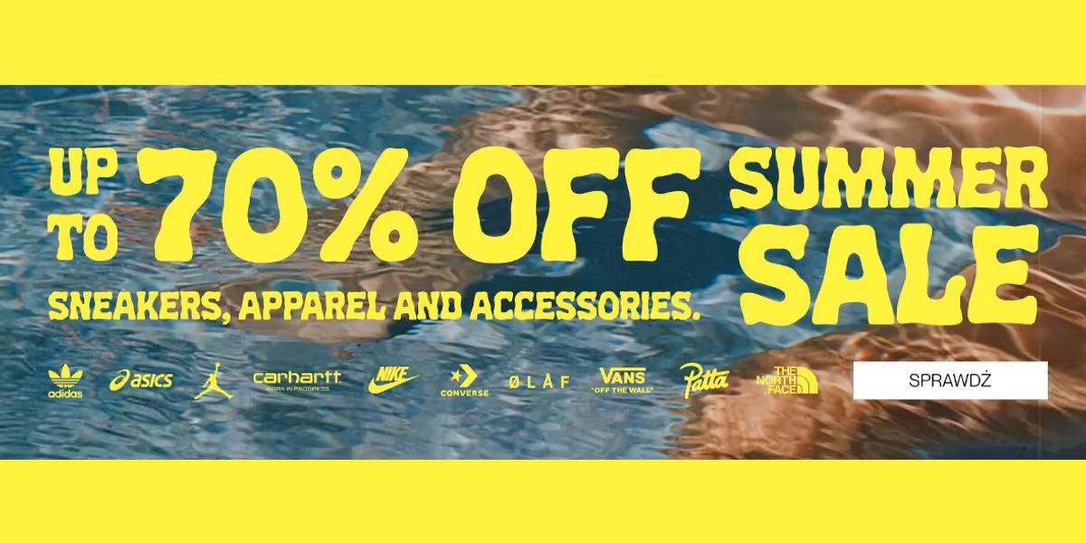 Warsaw Sneaker Store: Do -70% na Summer SALE w WS2