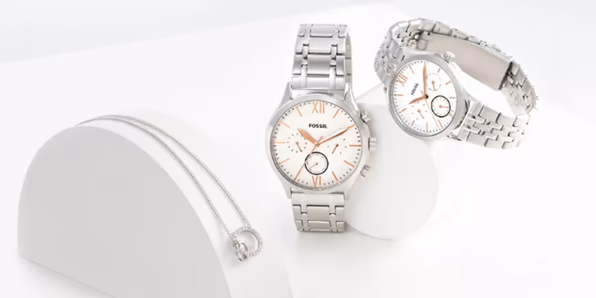 Lounge by Zalando: Do -80% na zegarki i biżuterię Fossil