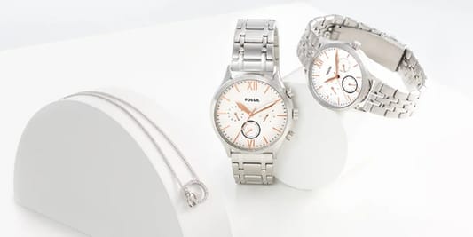 Lounge by Zalando: Do -80% na zegarki i biżuterię Fossil 07.05.2025