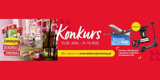 OBI: Konkurs Dekoruj i zmieniaj z Command 17.07.2026