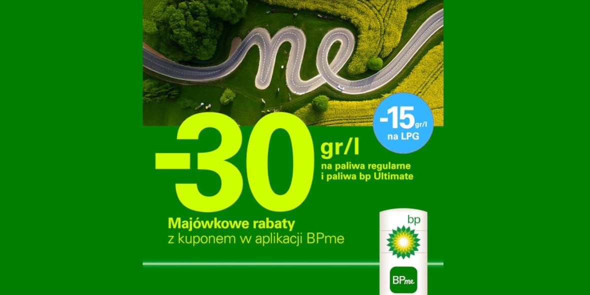 BP p.l.c.: -30 gr/l na paliwa regularne i Ultimate i -15gr/l na LPG