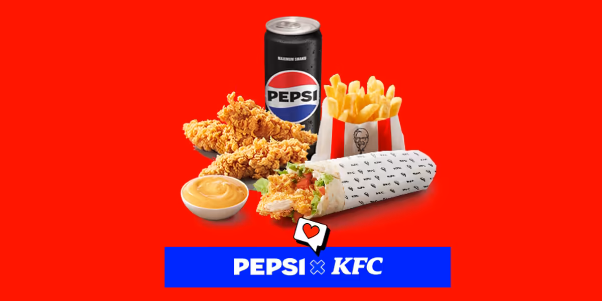 KFC: 29,99 zł za Twister + Pepsi Max + 3x Strips + Frytki