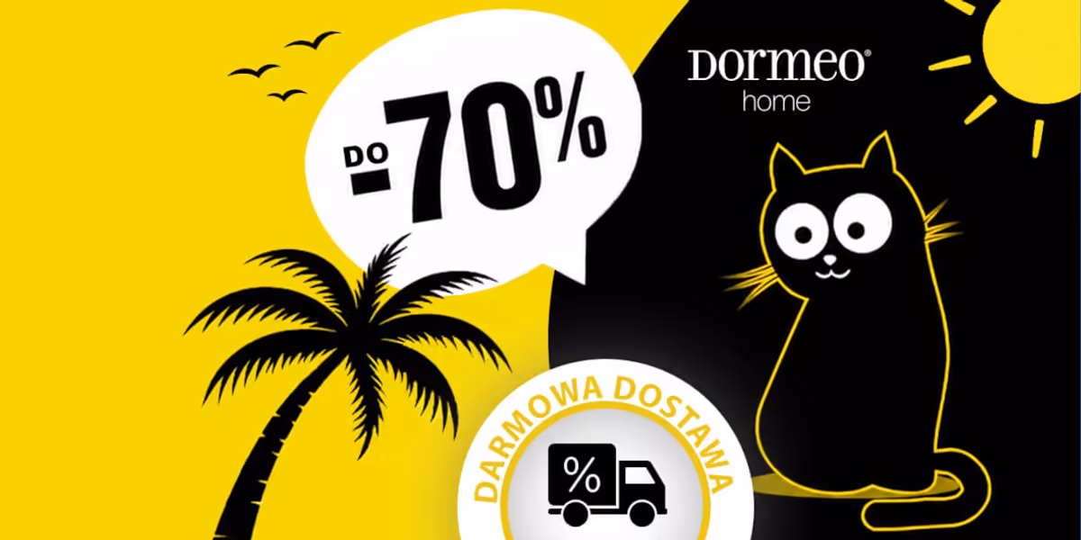 DORMEO: Do -70% na wybrane produkty i darmowa dostawa