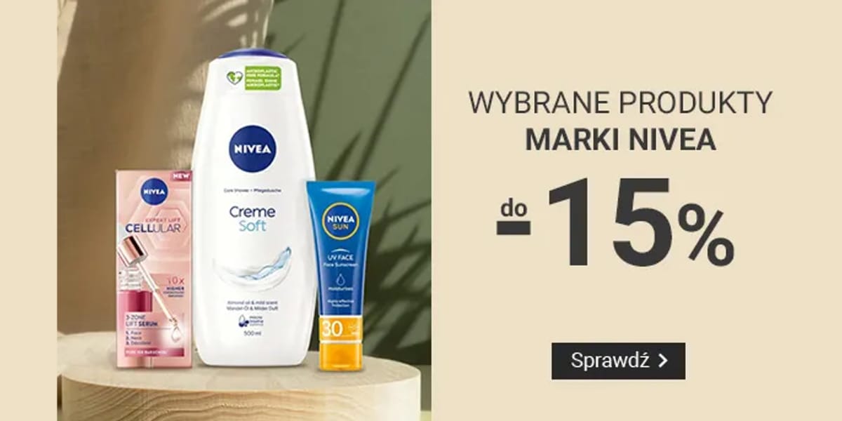 Smyk: Do -15% na kosmetyki Nivea