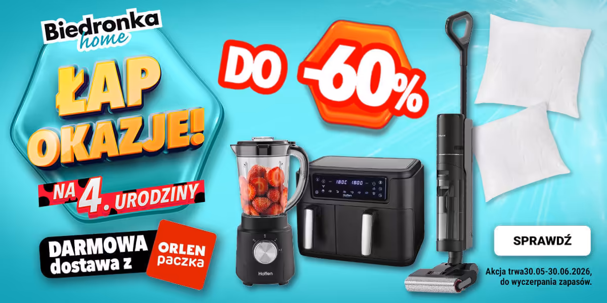 Biedronka Home: Lawina okazji na 4. urodziny