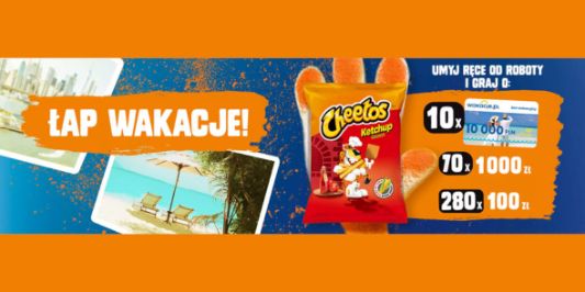 Loterie i Konkursy: KONKURS Wakacje z Cheetos 01.10.2024