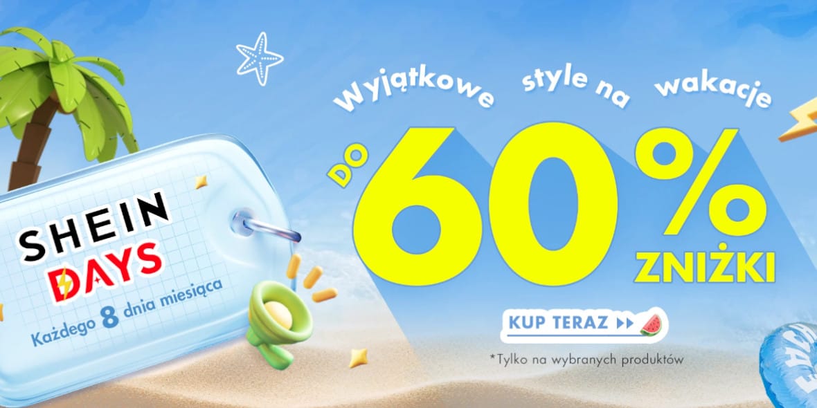 SHEIN: Do -60% na Shein Days 11.05.2025