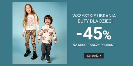 Smyk: -45% na wszystkie ubrania i buty dla dzieci 20.12.2024