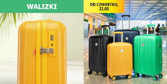 Lidl:  Walizki podróżne w Lidlu 22.05.2025