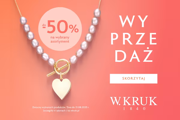 : Do -50% na wyprzedaży w W. KRUK