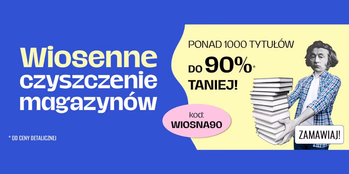 Chodnik Literacki: KOD rabatowy Wiosenne czyszczenie magazynów