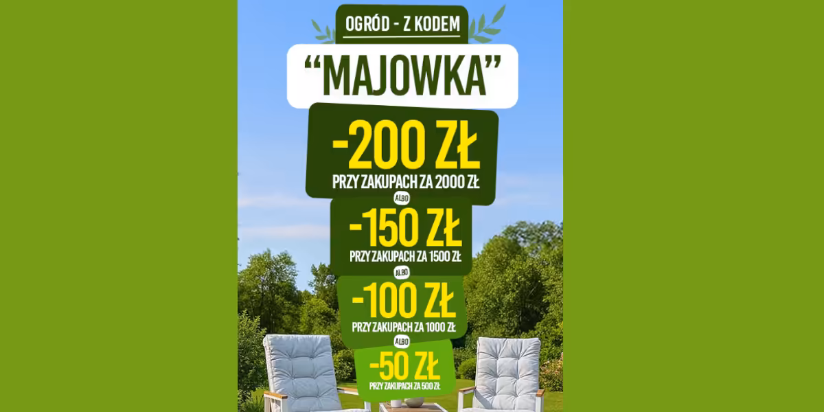 Biedronka Home: KOD rabatowy do -200 zł na majowe zakupy
