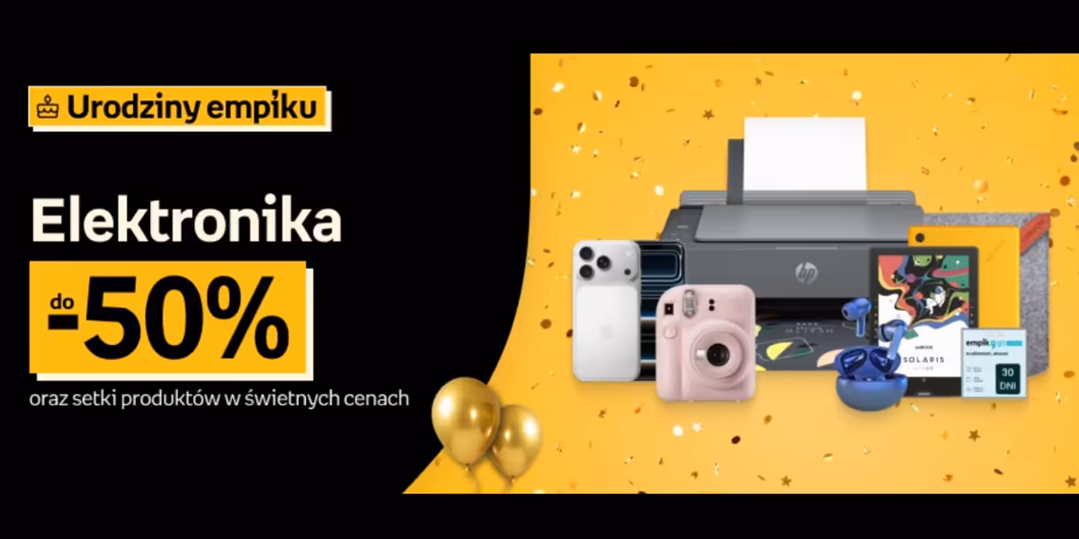 Empik: Do -50% na elektronikę