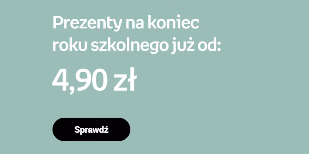 Empik Foto: Od 4,90 zł za prezenty na koniec roku szkolnego