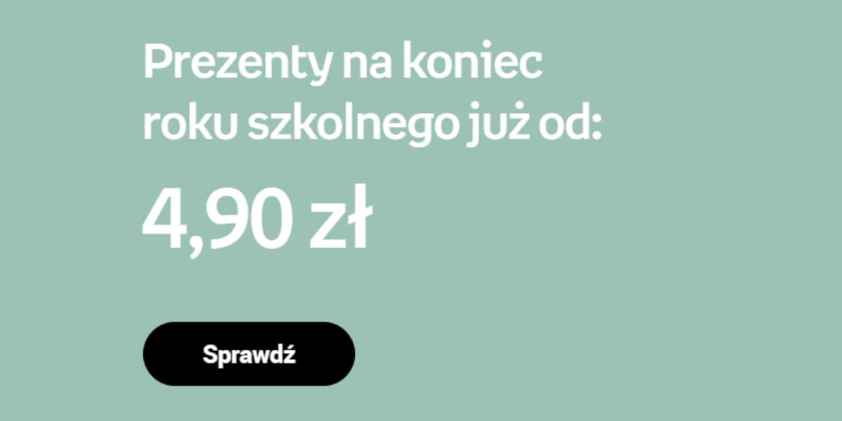 Empik Foto: Od 4,90 zł za prezenty na koniec roku szkolnego