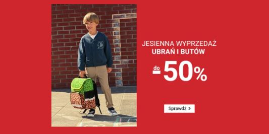 Smyk: Do -50% na jesiennej  wyprzedaży 10.10.2024