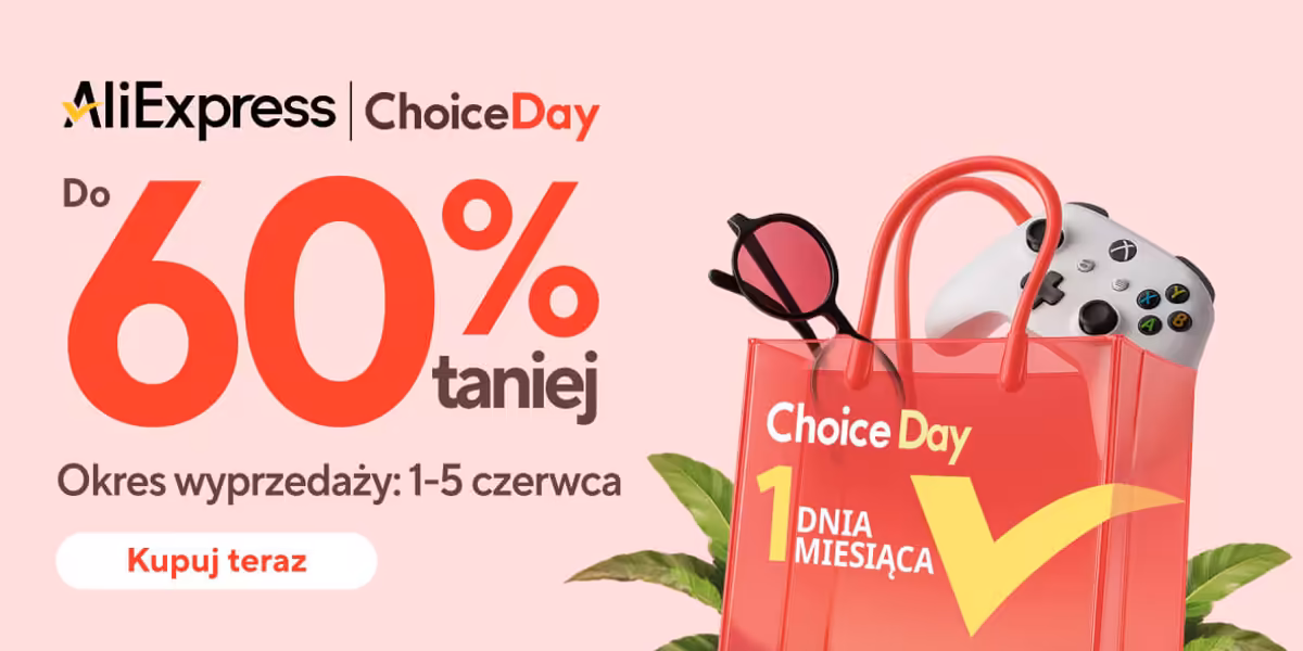AliExpress: KOD rabatowy Do -40$ i zniżki do -60%